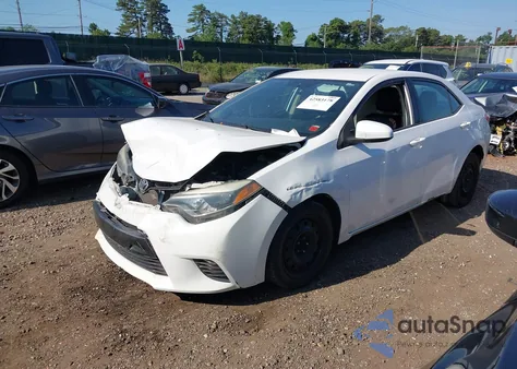 2016 Toyota Corolla Le from USA, damaged, VIN 2T1BURHE1GC489350